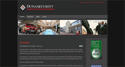 Desktop Screenshot of dunasecurity.hu